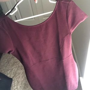 Banana republic little red dress